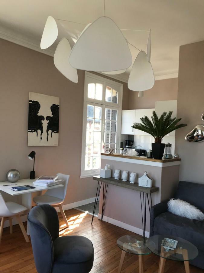 Ferienwohnung Studio en Bord de Mer Deauville Exterior foto